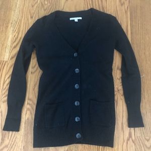 black  cardigan